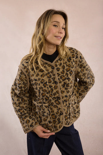 Leopard Print Jacket